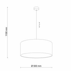 Lampa wisząca Earth 4654 TK Lighting – styl naturalny i ciepłe światło