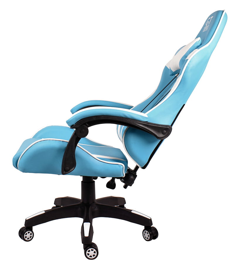 Extreme GT Jasnoniebieski Ergonomiczny Fotel Gamingowy Ekoskóra