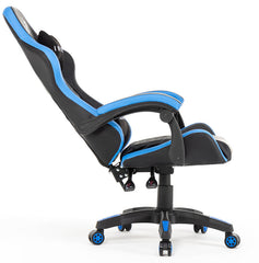 Ergonomiczny Fotel Gamingowy Infini Five Czarno-Niebieski, Ciche Kółka