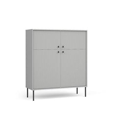 Kredens czterodrzwiowy NEXUS 105 cm - kolor szary