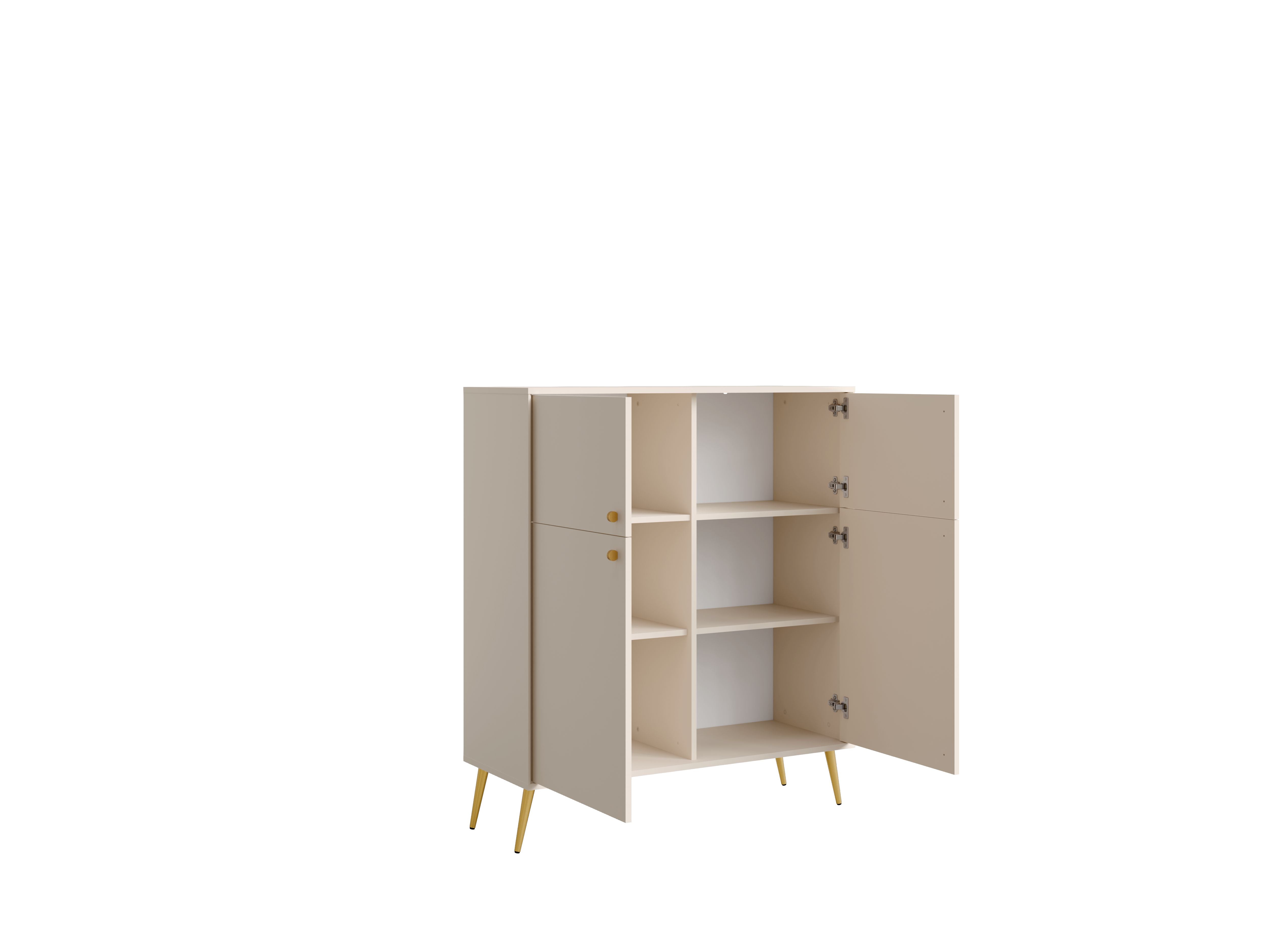 Kredens czterodrzwiowy NEXUS 105 cm - Piasek Pustyni