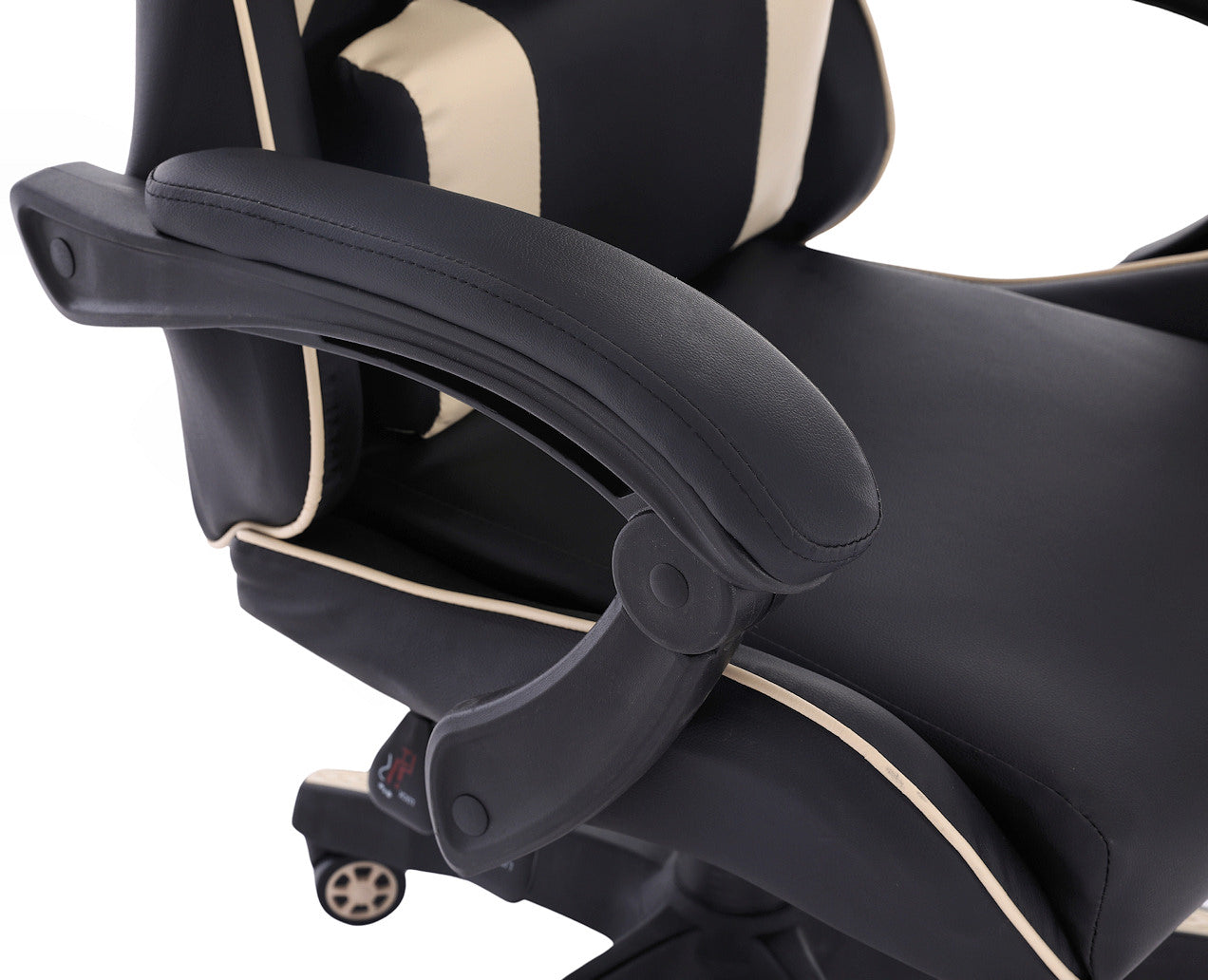 Fotel Gamingowy Extreme Enzo Beige Ergonomiczny, Regulacja Oparcia