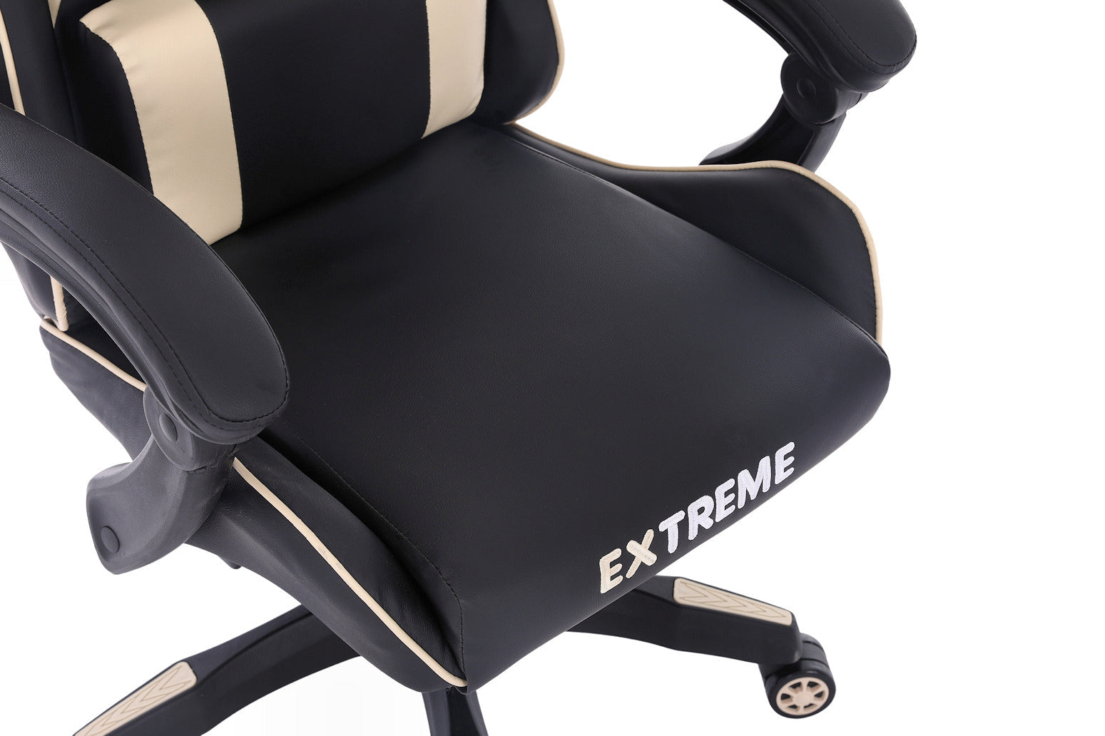 Fotel Gamingowy Extreme Enzo Beige Ergonomiczny, Regulacja Oparcia