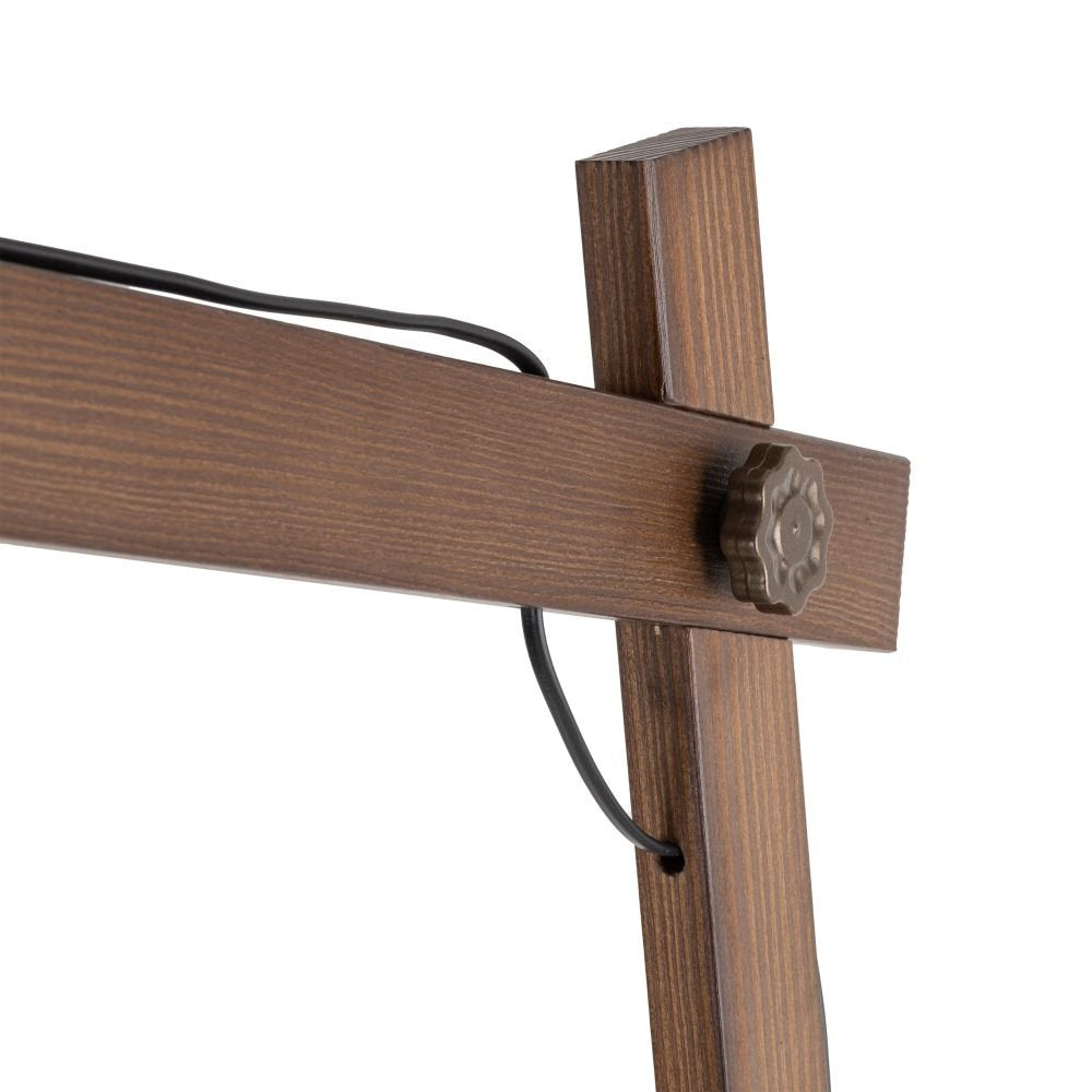 Lampa podłogowa TK Lighting Oslo Brown 6319 – minimalistyczny design