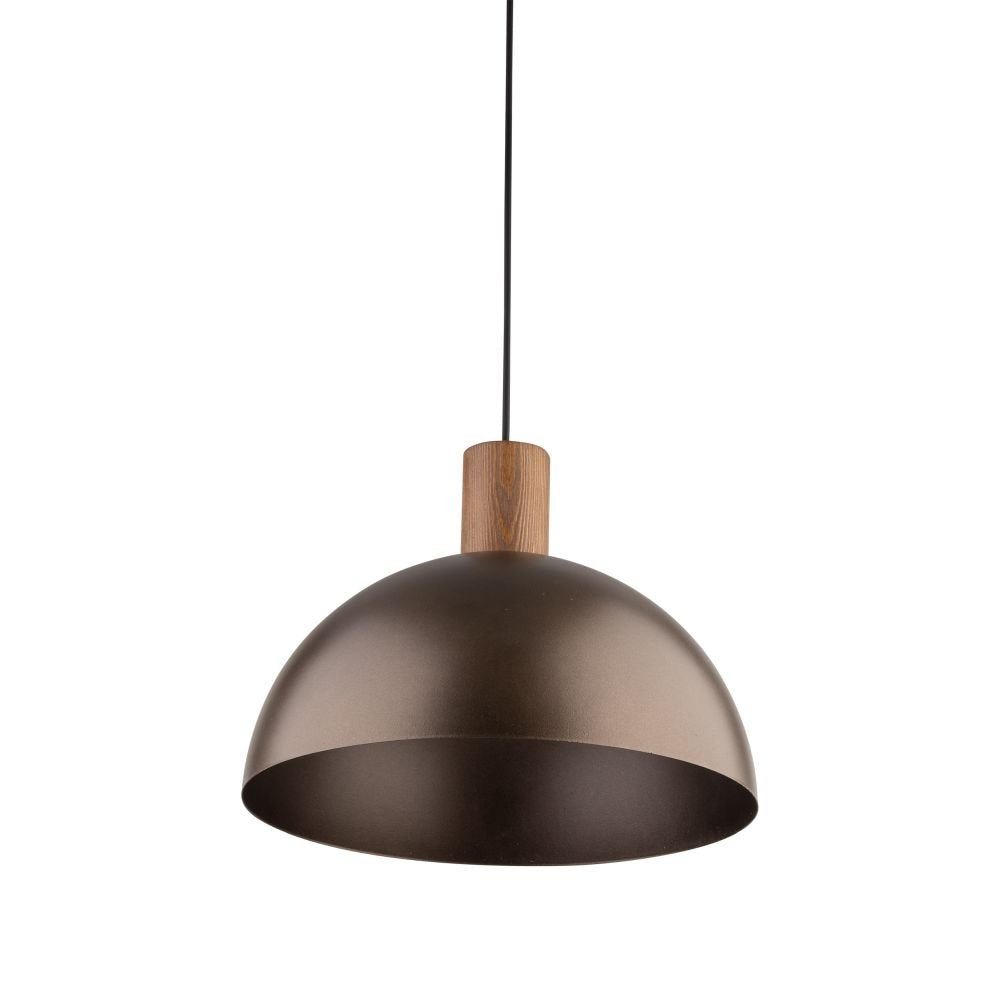 Lampa wisząca TK Lighting Oslo Brown 4508 brązowa nowoczesna